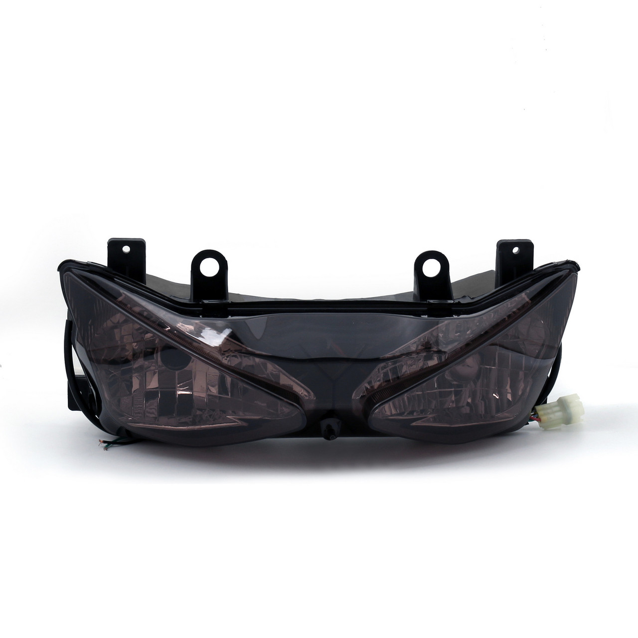 Headlight Kawasaki Ninja Zx6r 636 Smoke Lens 2003 2004 Motorgenic