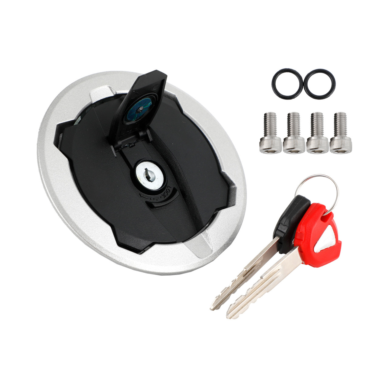 Fuel Gas Tank Cap For Kawasaki ZX6R Ninja 400 650 1000 SX Z650