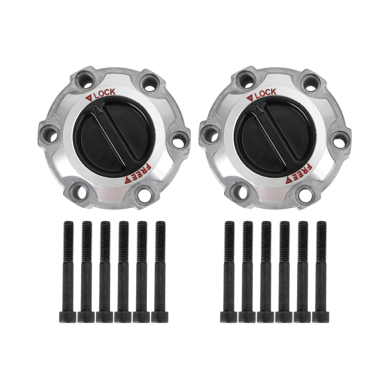 【an】 2pcs Manual Locking Hubs 28 Spline 40250-2S610 For Nissan D21 Base