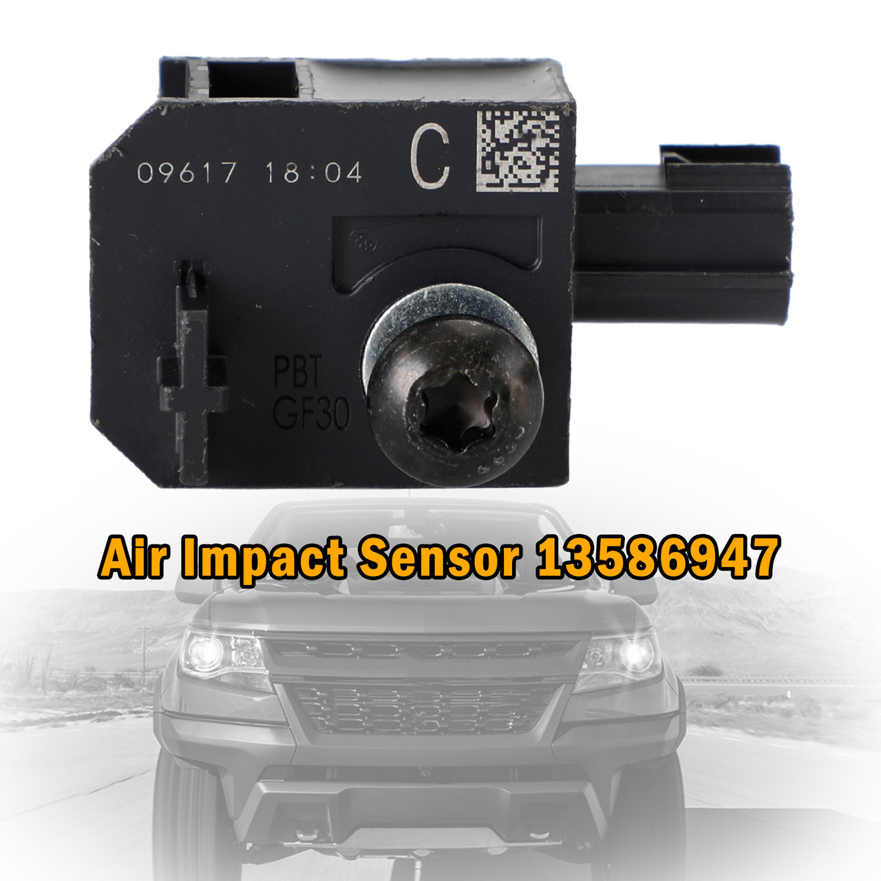 Air Impact Sensor Left/Right Rear Side 13586947 For Chevy