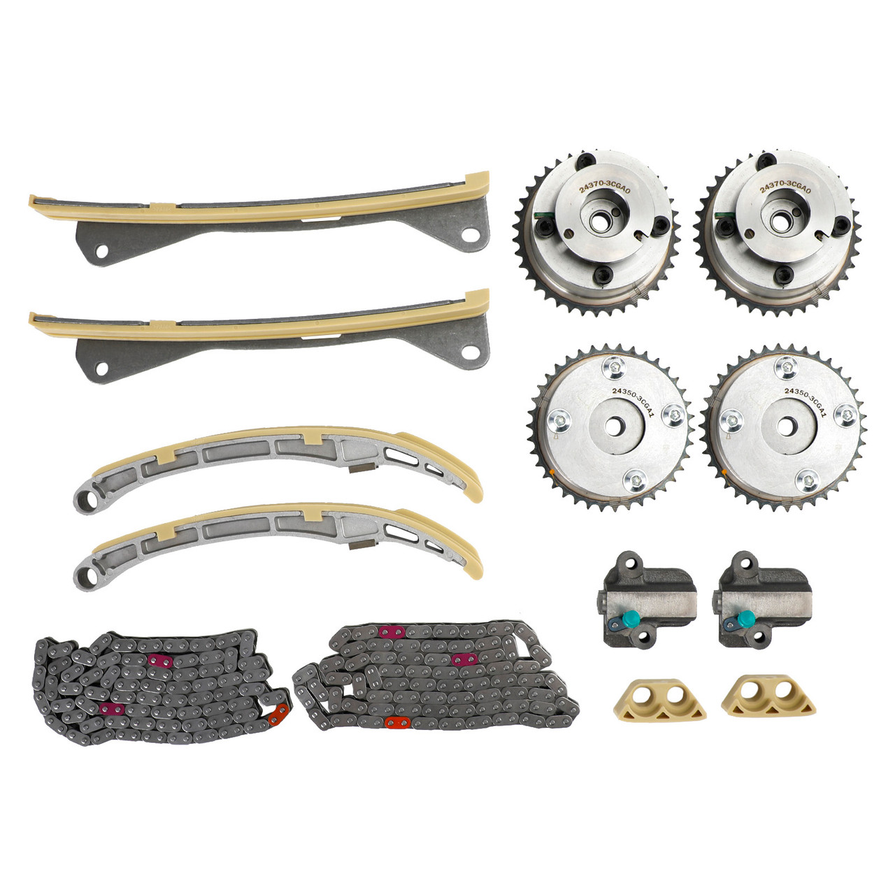 2013-2016 Hyundai Genesis Coupe 3.8L Timing Chain Kit 24350-3CGA1