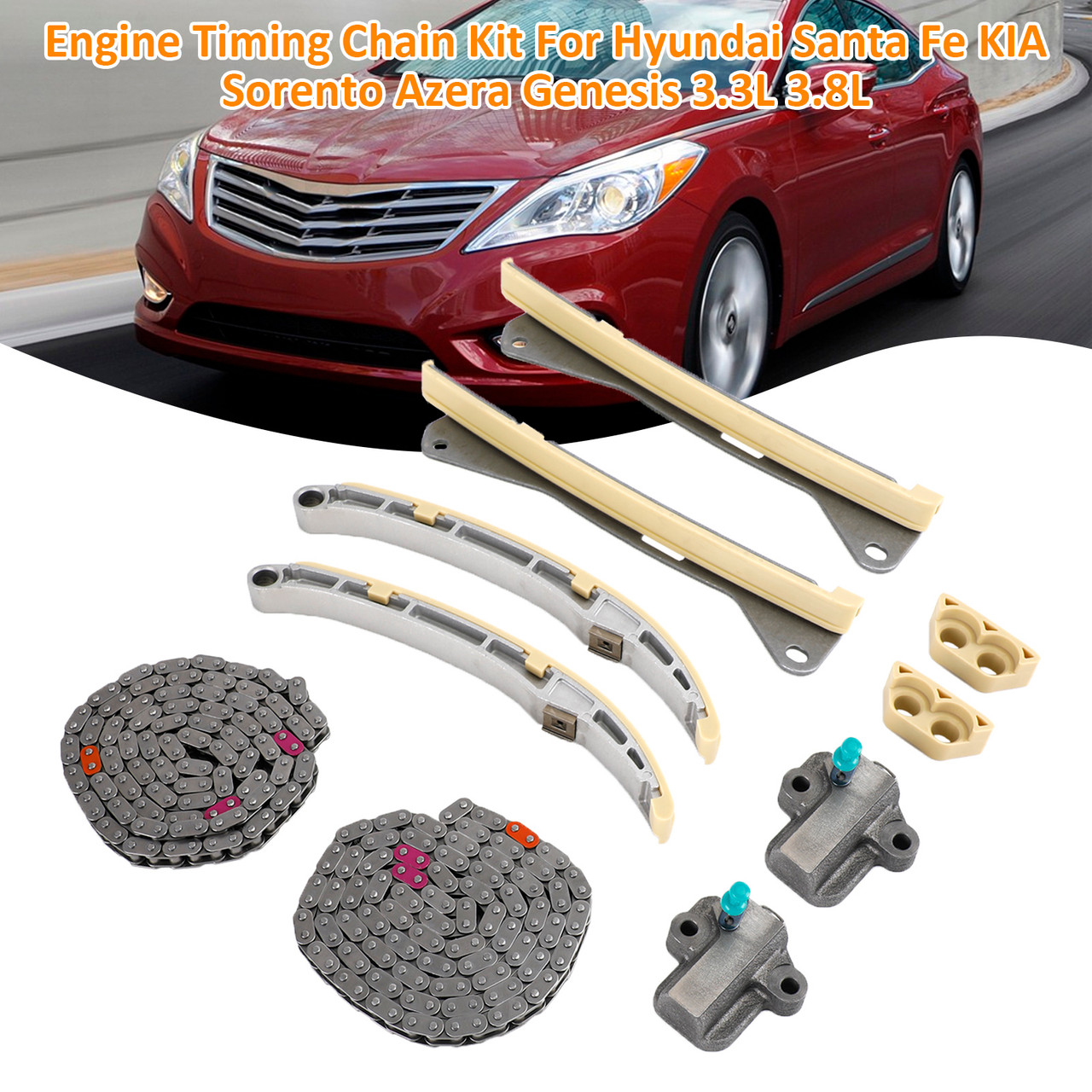 2018-2020 KIA Stinger 3.3L Engine Timing Chain Kit 24321-3L100