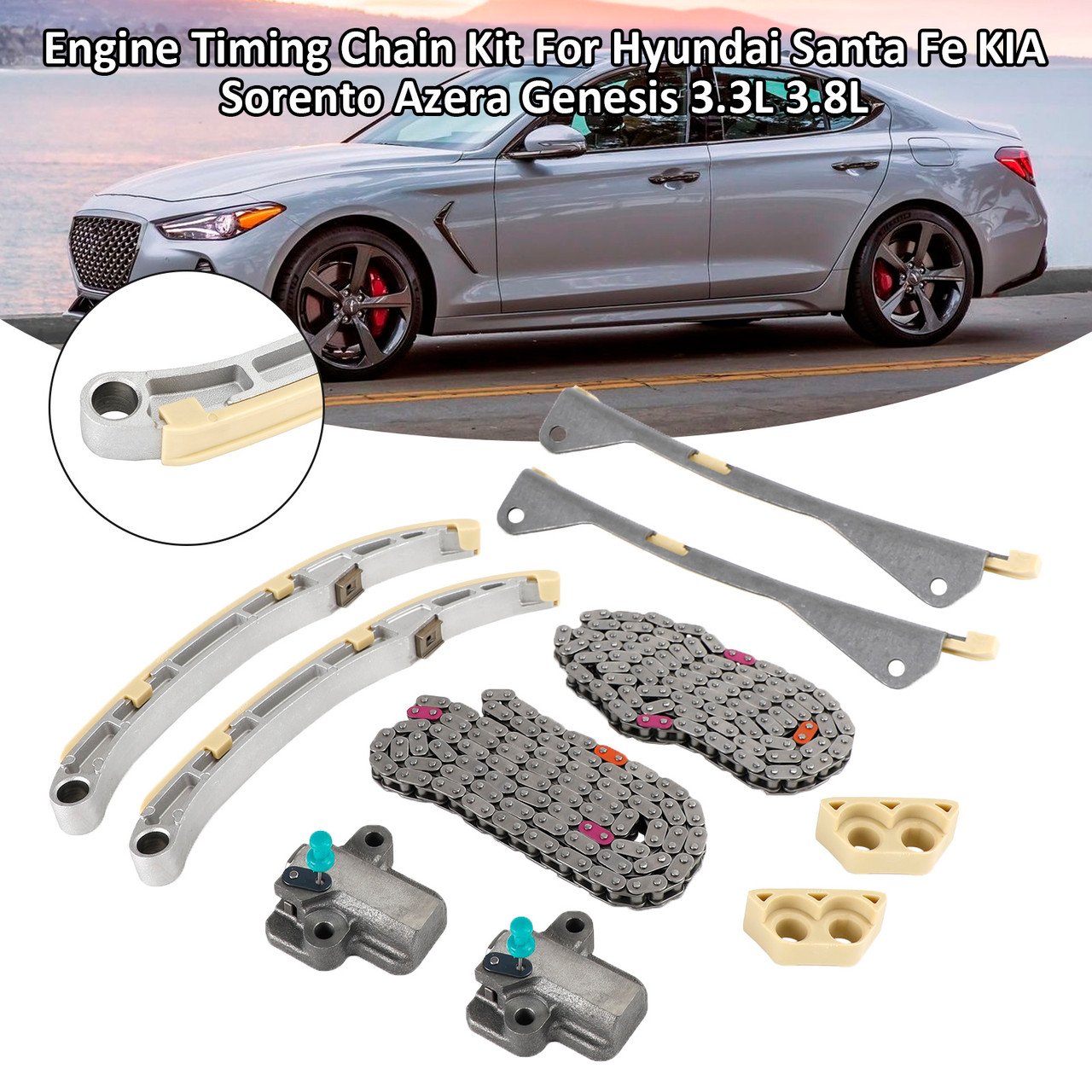 2018-2020 KIA Stinger 3.3L Engine Timing Chain Kit 24321-3L100