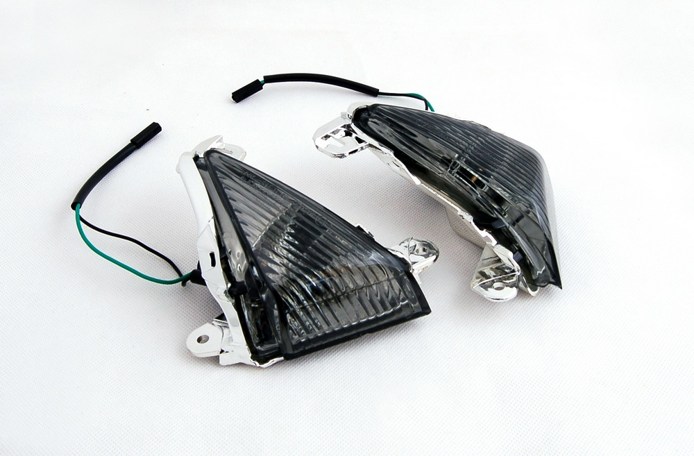 ミミ 2007-2016 Ninja Front Indicators Topzone Smoke Lens Front Turn