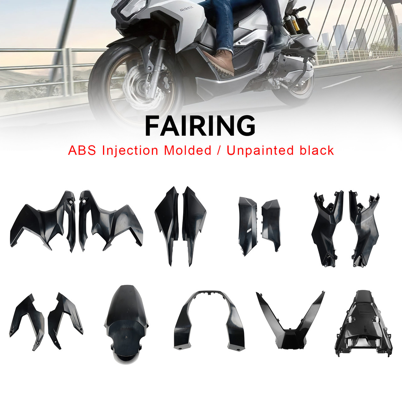 2023 Honda ADV 160 Bodywork Fairing ABS Injection Molding 2023 Honda ADV 160 Bodywork Fairing ABS Injection Molding