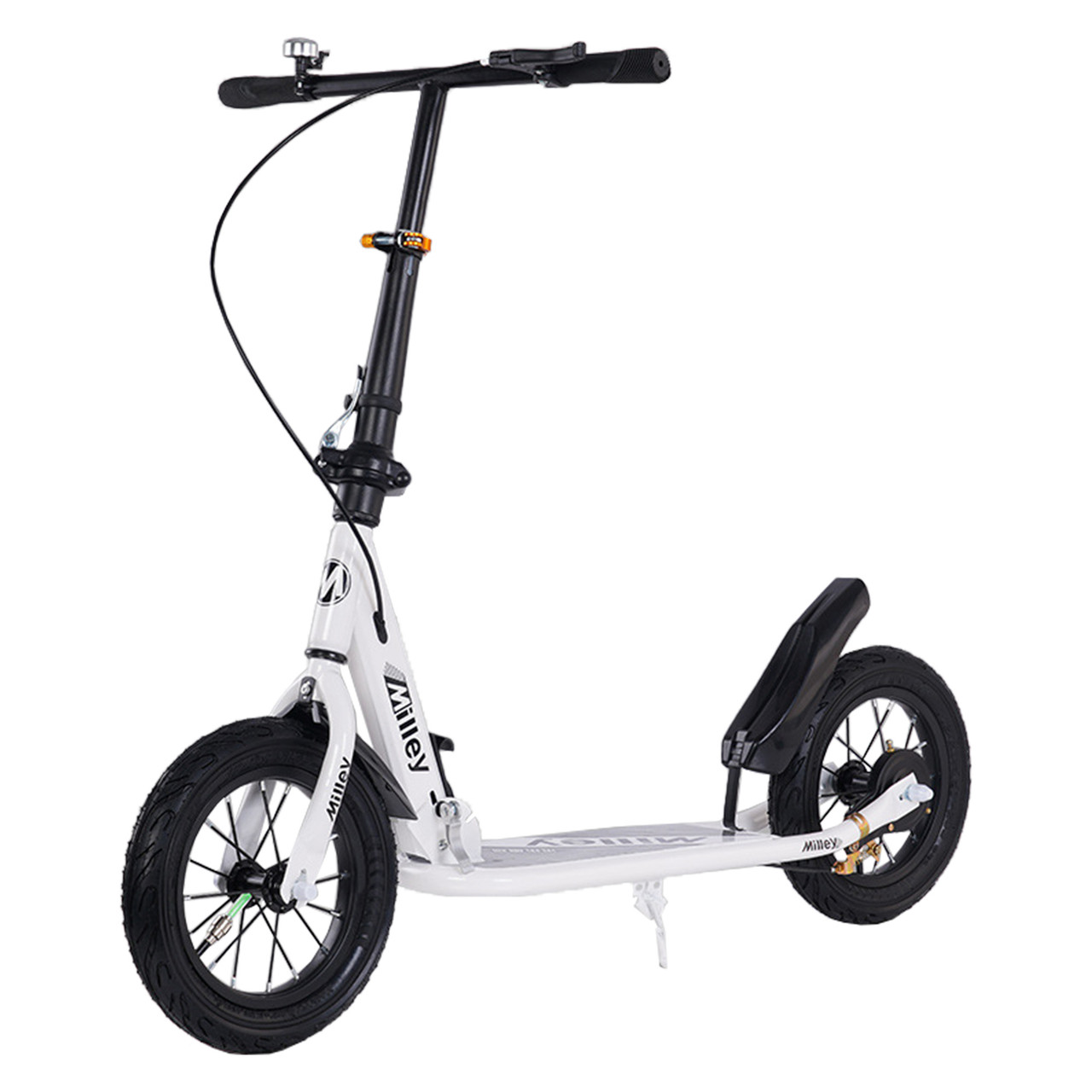 Shock-Absorbing Foldable Commuter Kick Scooter For Adults and