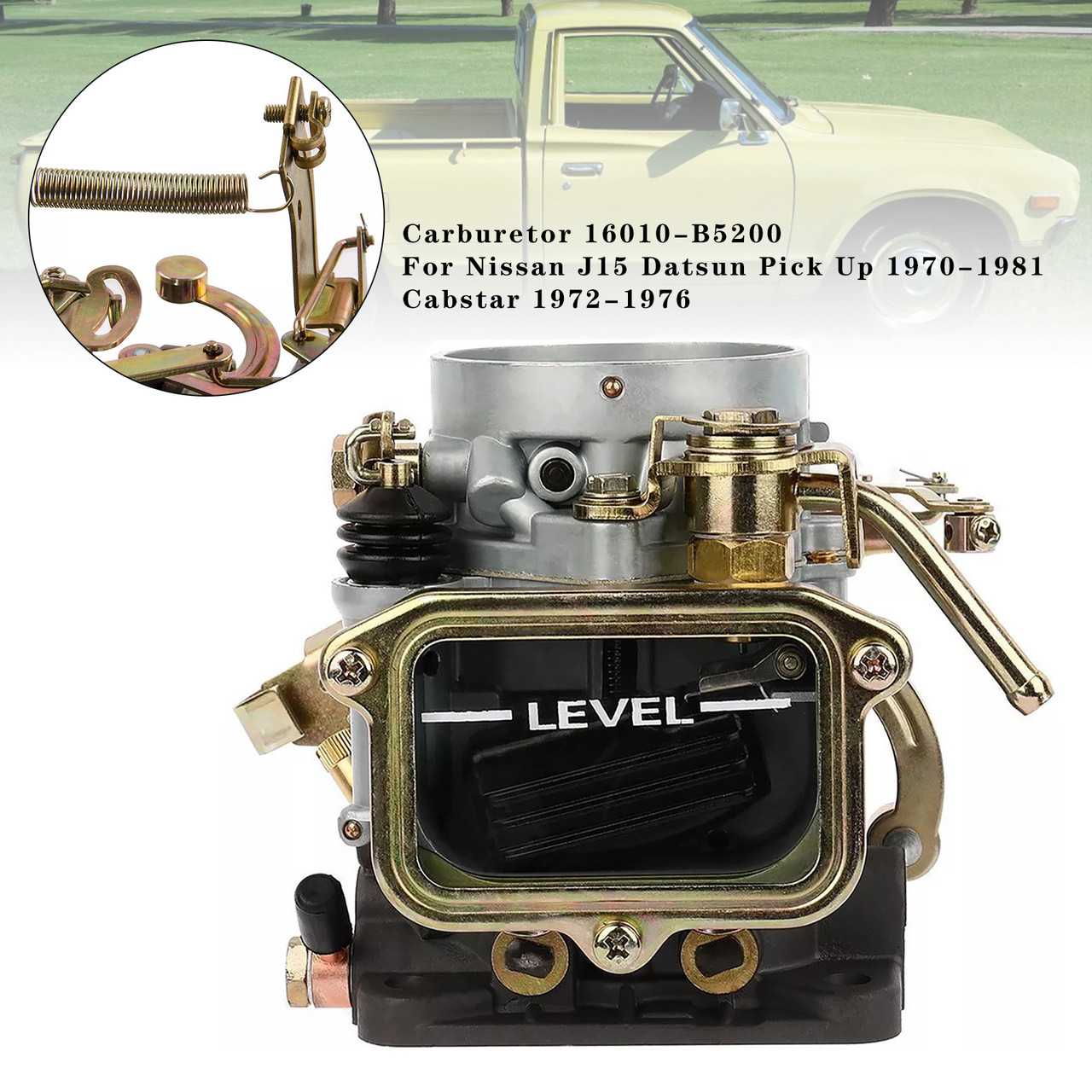カリー 1972-1976 Nissan Cabstar Carburetor 16010-B5200 Generic - MotorGenic