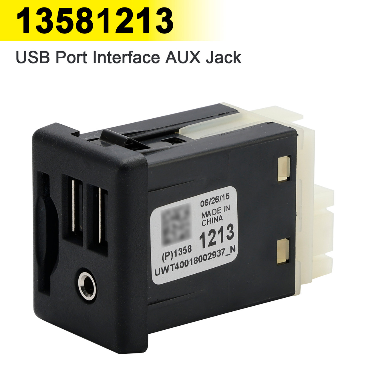 13581213 Dual USB Port SD Card Interface AUX Jack for GMC Cadillac