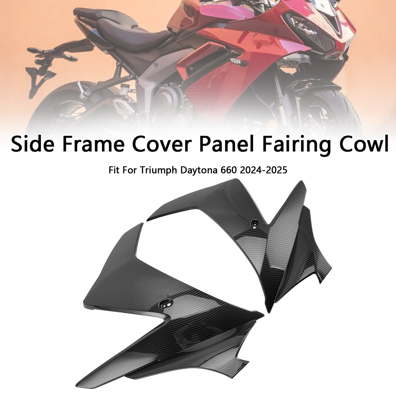 2024-2025 Triumph Daytona 660 Side Frame Cover Panel Fairing Cowl