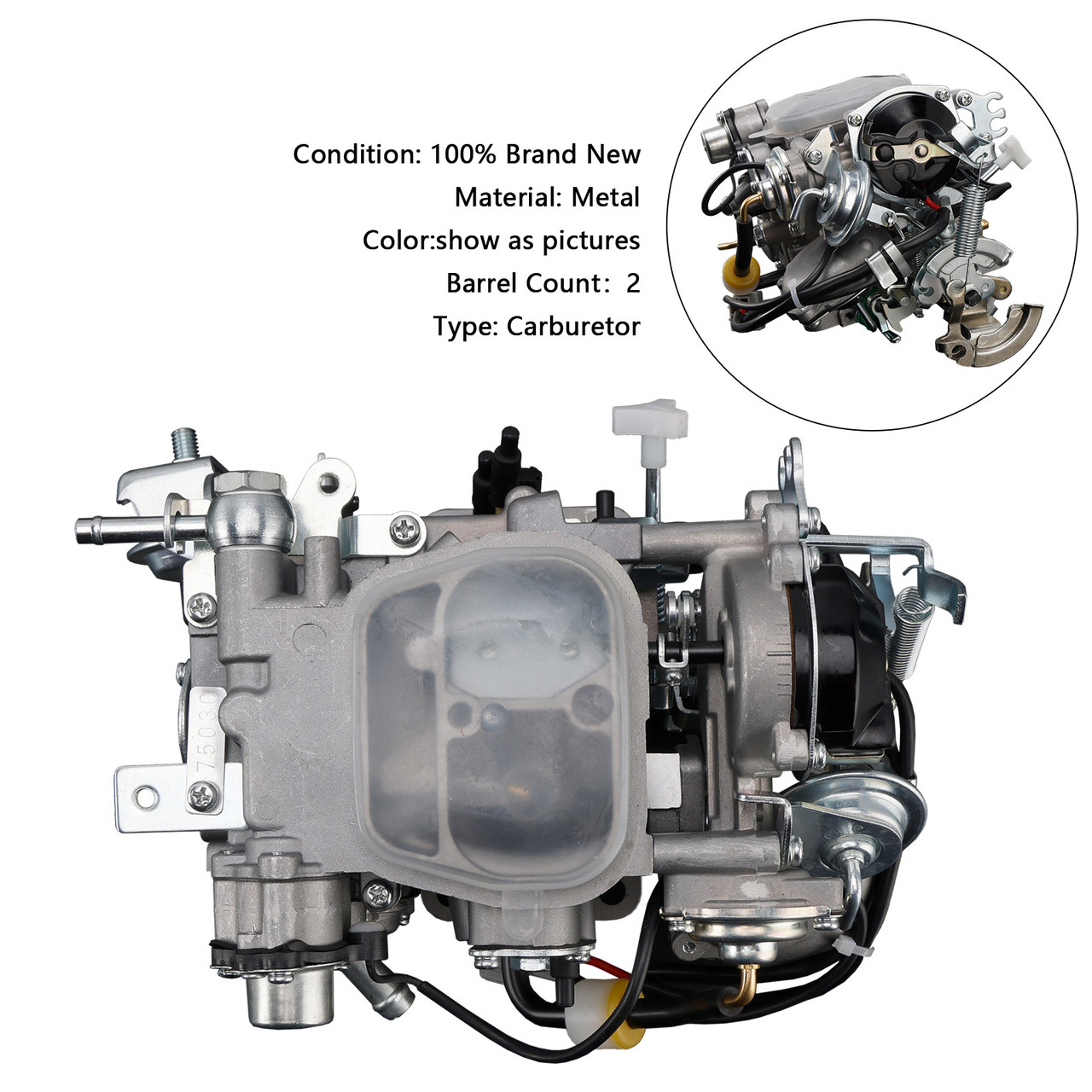 1981â€?997 Toyota Hilux Carburetor 21100-75030 Generic - MotorGenic