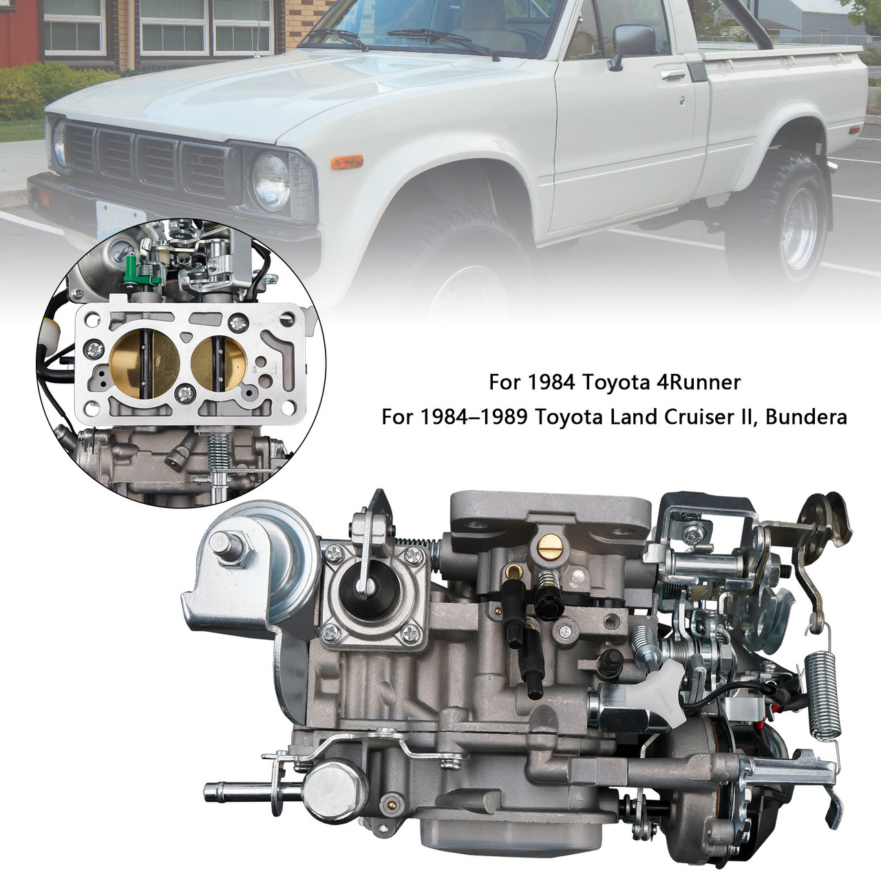 1981â€?995 Toyota Pickup Carburetor 21100-75030 Generic - MotorGenic