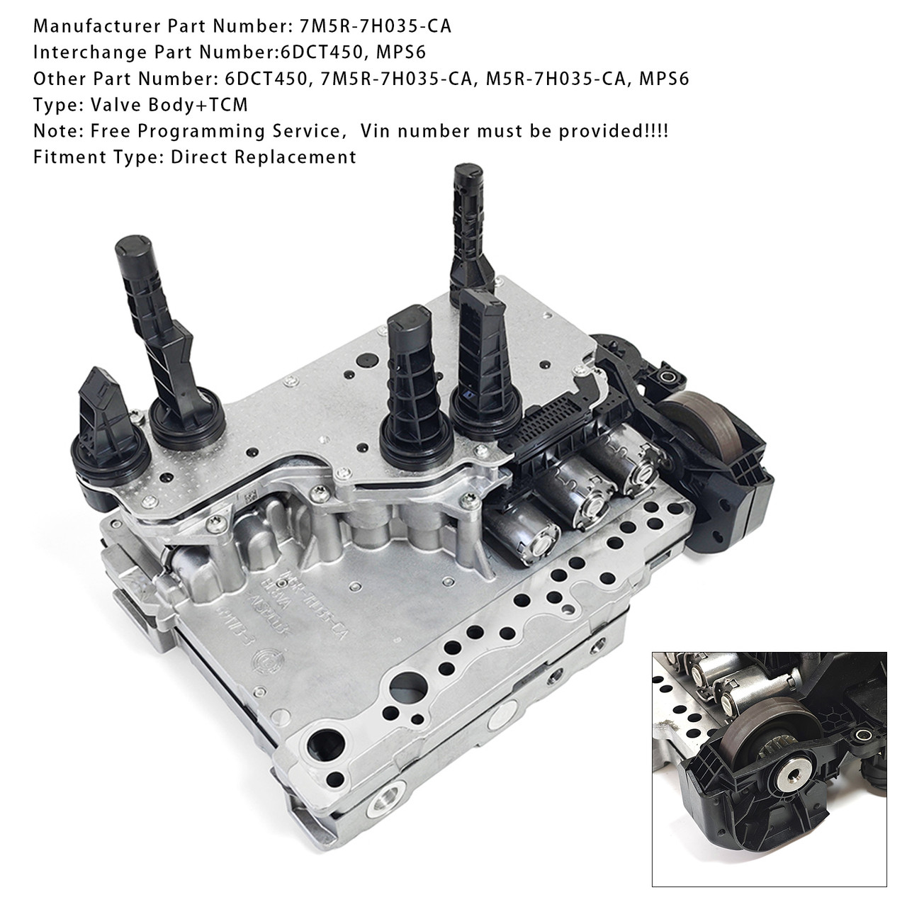 2010-2011 XC60 XC90 10-11 2.0L 2.4L Transmission Mechatronic Valve