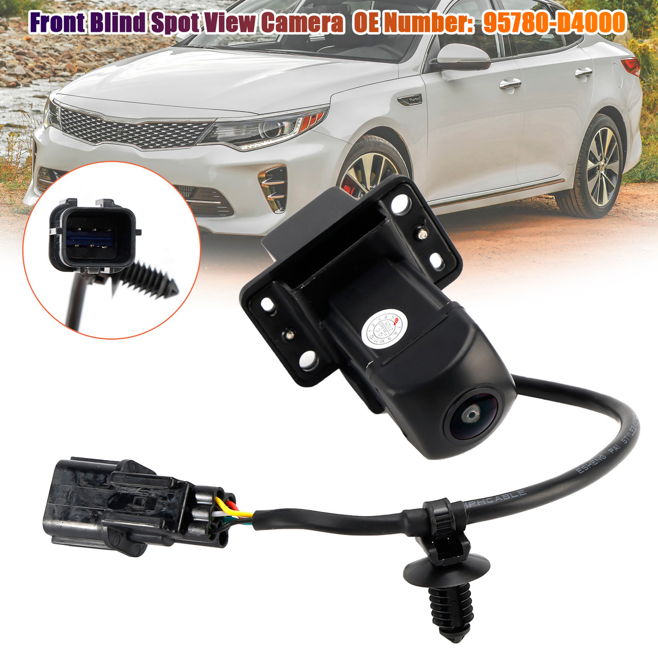 2016-2018 Kia Optima Front Blind Spot View Camera 95780-D4000
