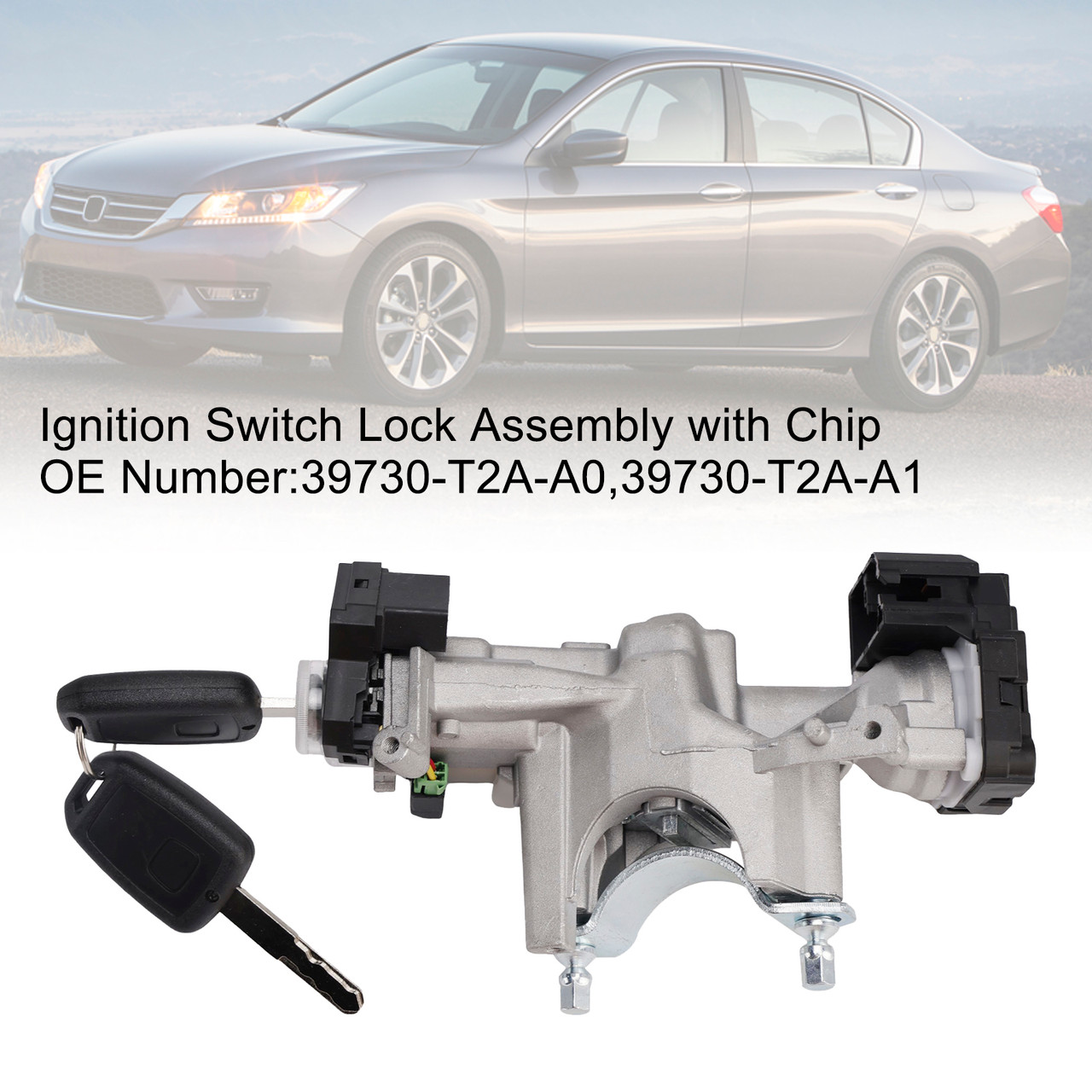 Ignition Switch Lock Assembly with Chip 39730-T2A-A1 For Honda