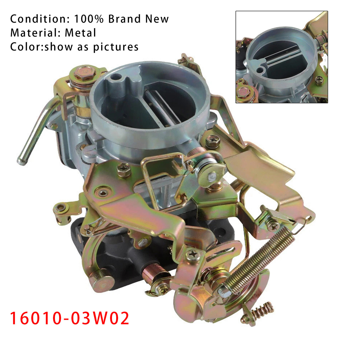 NISSAN J16 DATSUN H221B Carburetor 16010-03W02 Generic - MotorGenic