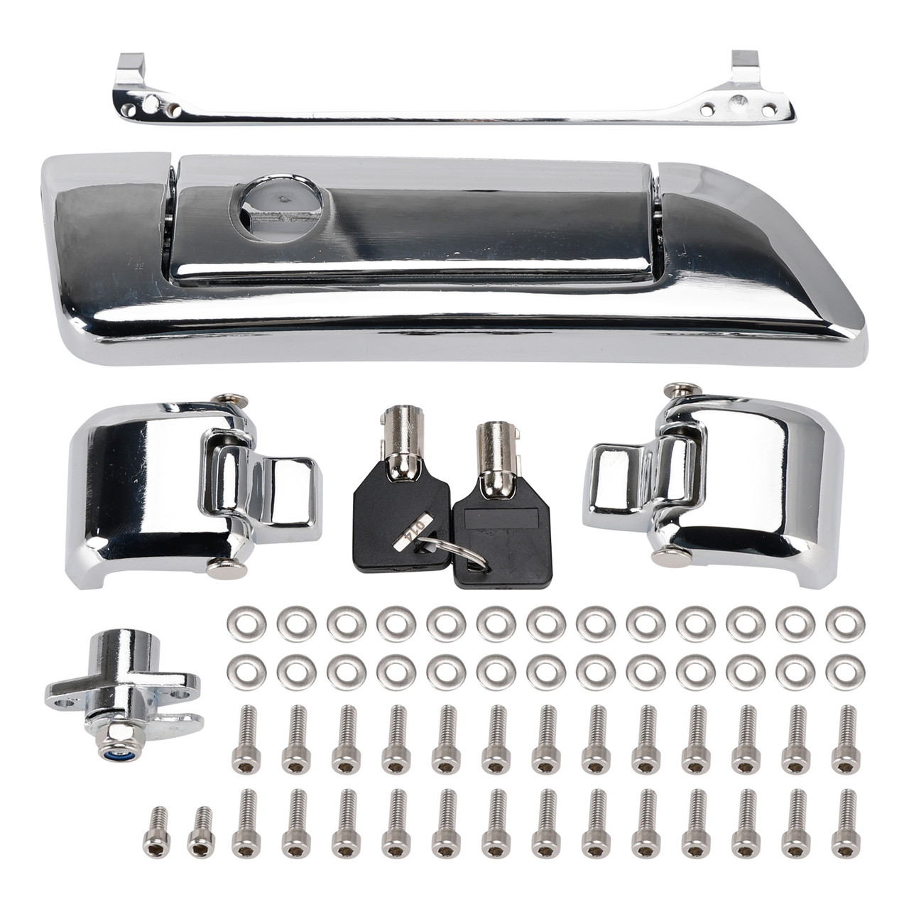 2014-2023 Touring Razor Chopped King Tour Pack Hinges and Latch Kit ...