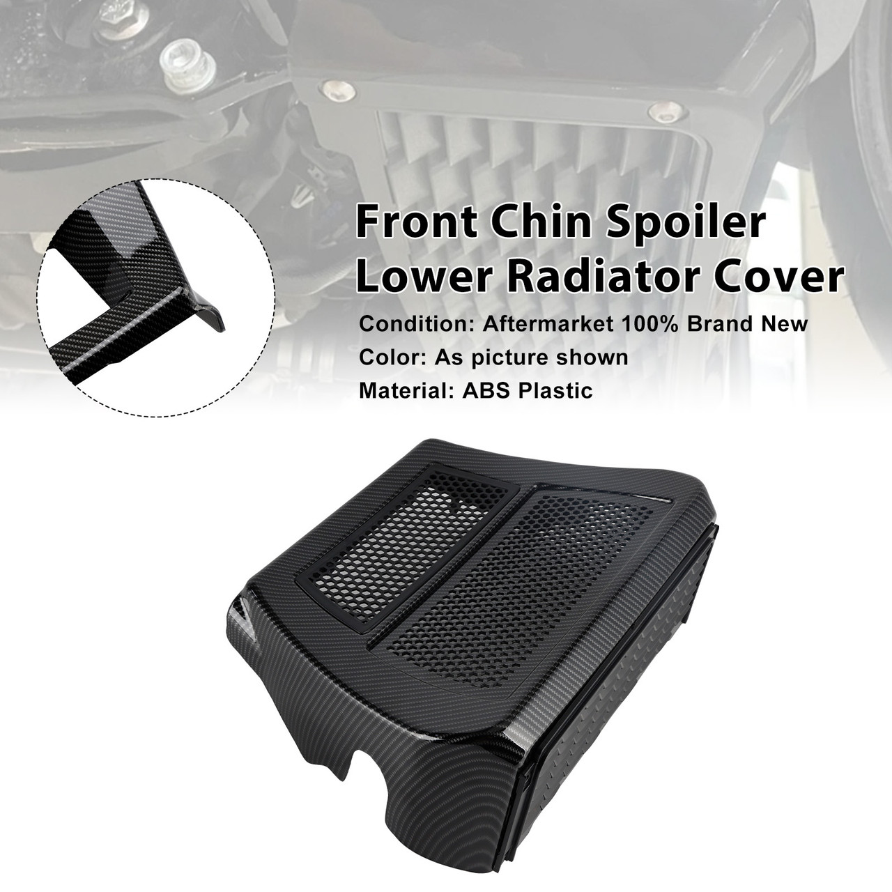 2023-2025 Harley CVO Road Glide Front Chin Spoiler Lower Radiator