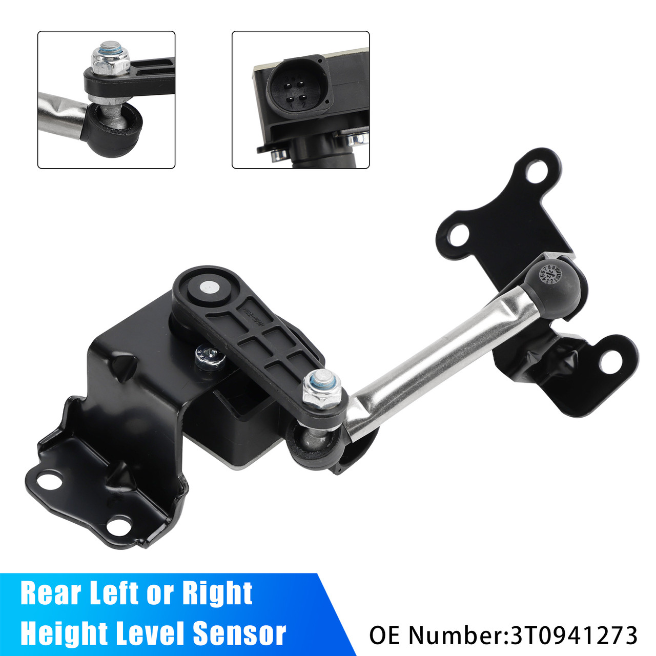 2009-2017 Skoda Yeti 5L Rear Height Level Sensor 3T0941273 Generic
