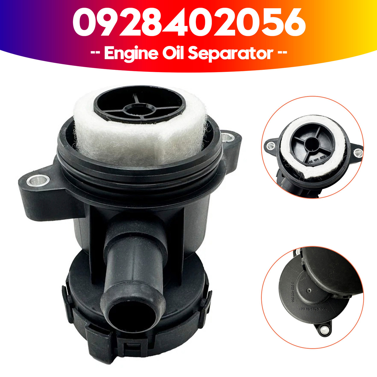 marugari205／85R16 Maserati Gran Turismo Engine Oil Separator 0928402056 Generic