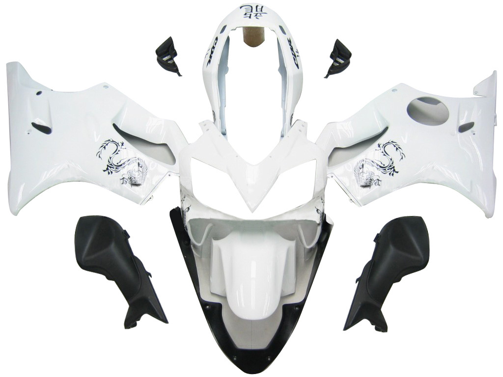 2004-2007 Honda CBR 600 F4i Amotopart Fairings White & Chinese