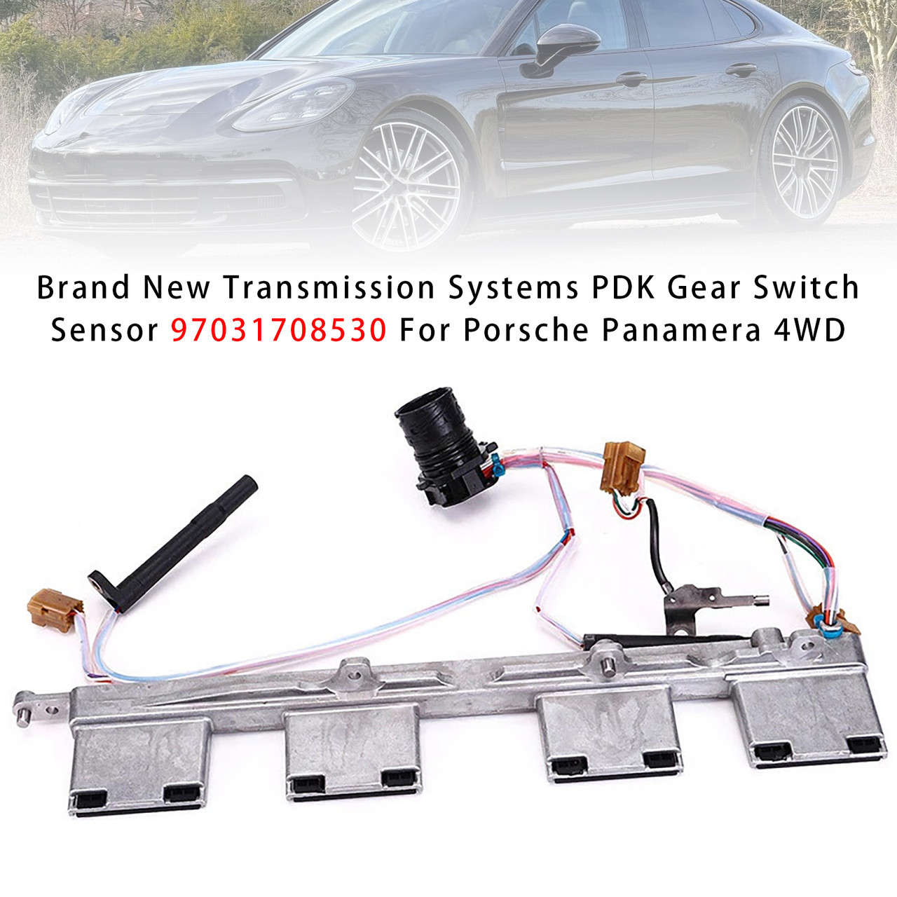 Porsche Panamera 4WD Transmission Systems PDK Gear Switch Sensor