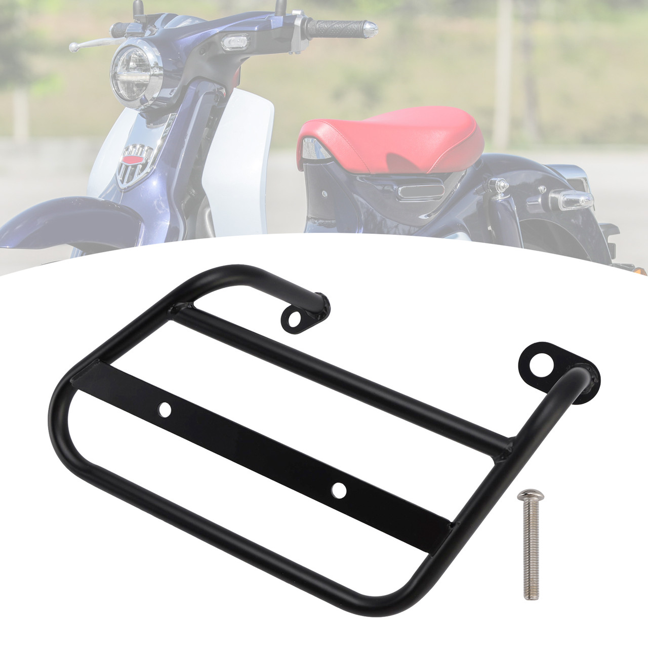 Honda Cub Rack 2019-2025 HONDA Super Cub C125 Luggage Rack Side Saddle Bag Mount ...