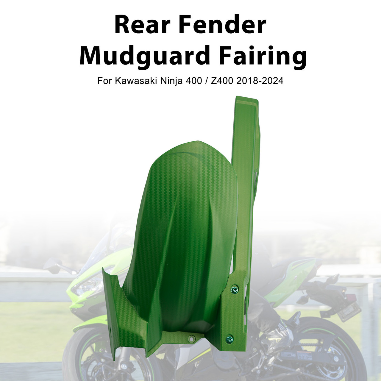 2024-2026 Kawasaki Ninja 500/ Z500 Rear Fender Mudguard Fairing