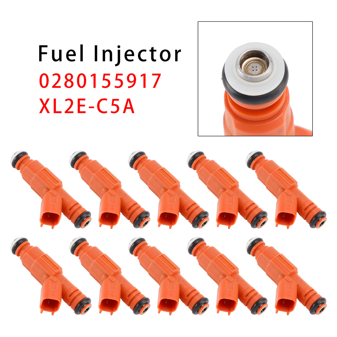 2000-2005 Ford Excursion 6.8L V10 10Pcs Fuel Injector 800-1325N