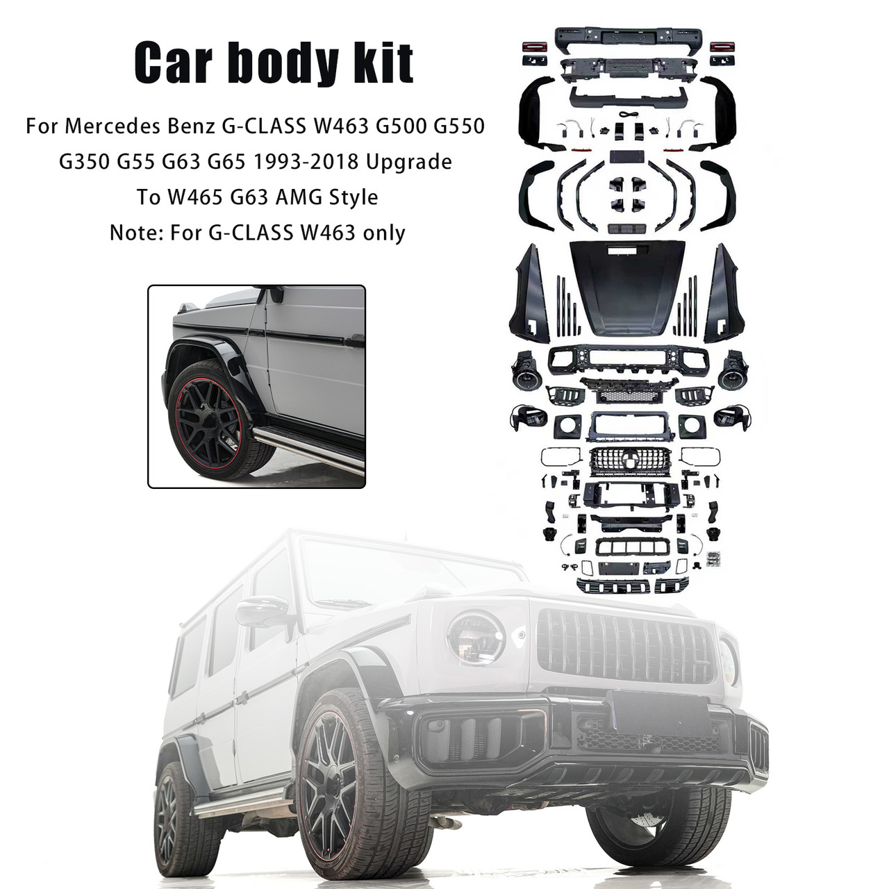 1993-2018 Mercedes Benz G-CLASS W463 G500 G550 G350 G55 G63 G65