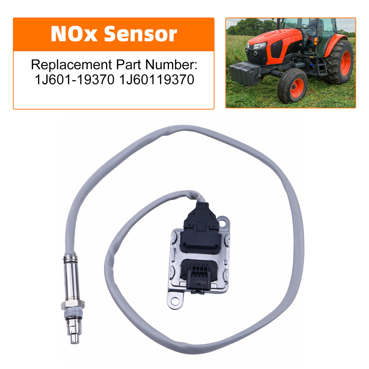 Nitrogen Oxide Sensor Nox Sensor 1J601-19370 1J60119370 For Kubota