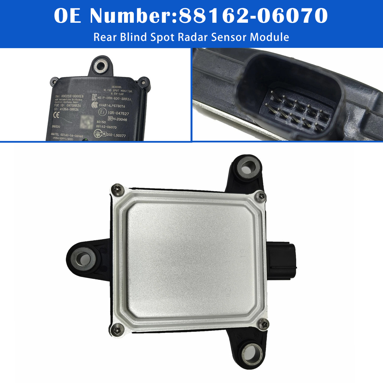 2021-2025 Lexus ES250 ES300h Rear Blind Spot Radar Sensor Module