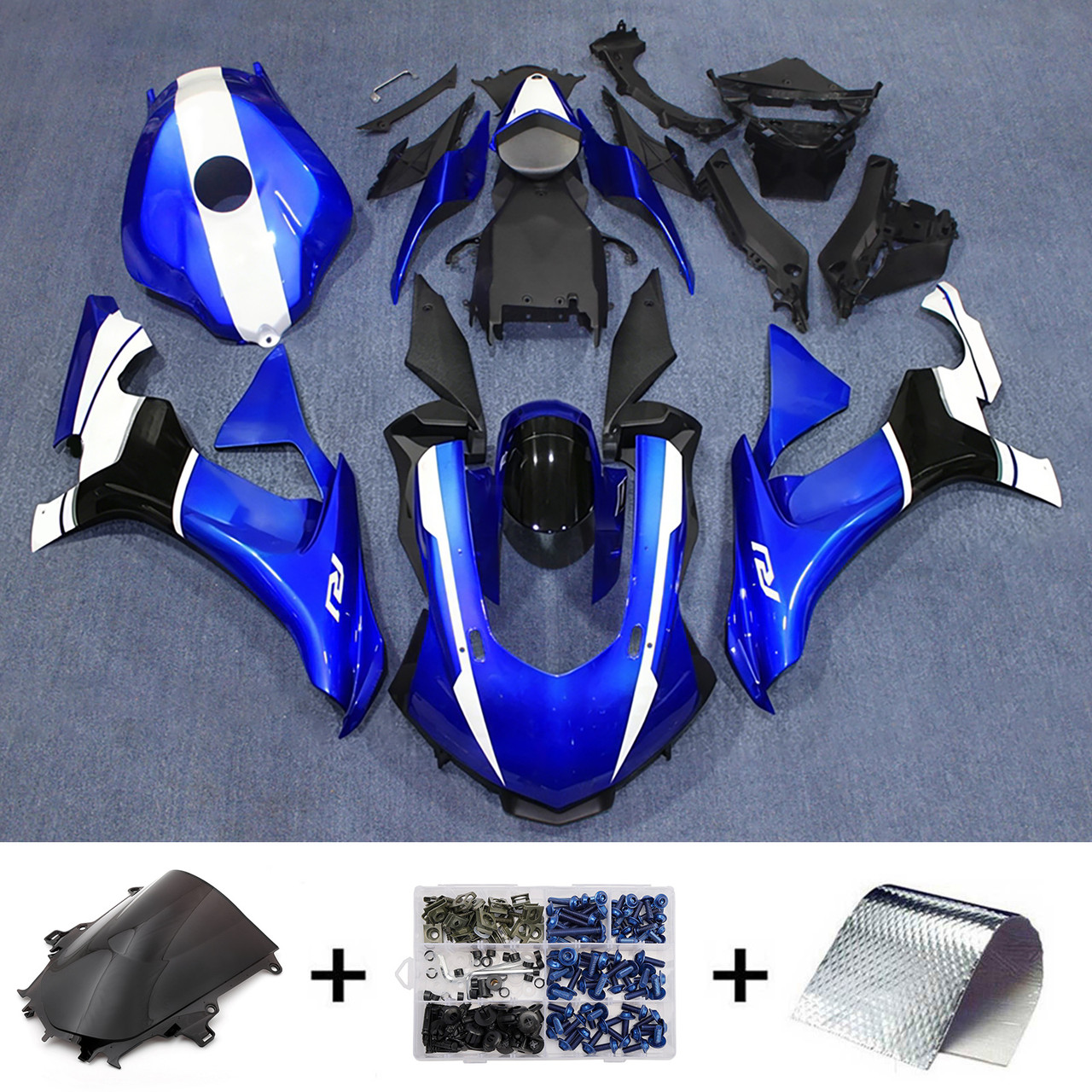 A Injection Fairing Kit Bodywork Plastic ABS fit For Yamaha YZF 1000