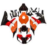 2006-2007 Honda CBR1000RR Black Orange Repsol Racing Amotopart Fairings