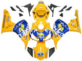 Fairings Honda CBR 1000 RR Yellow Blue Camel Racing (2006-2007)