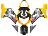 Fairings Suzuki GSXR 600 Silver & Yellow GSXR Racing  (2001-2003)