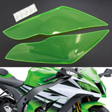 Front Headlight Lens Protection Cover Green Fit For Kawasaki Zx-10R Zx 10R 11-15