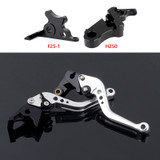 Short Clutch Brake Lever fit for Honda CBR500R/CB500F/X 19-21 CBR300R 19-21 Silver