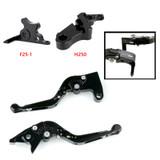 Adjustable Clutch Brake Lever for Honda CBR500R/CB500F 19-21 CBR300R 19-21 Black