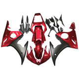 2005 Yamaha YZF 600 R6 Injection Fairing Kit Bodywork Plastic ABS #127 Amotopart Fairing