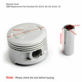 Piston Ring Kit For Yamaha YBR125 YBR125ED YBR125ESD 2005-2011 XT125R XT125X 2005-2008