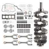 2011-2016 Hyundai Sonata 4-Door 2.4L G4KJ Engine Rebuild Kit - Crankshaft & Conrods & Pistons Gasket Generic