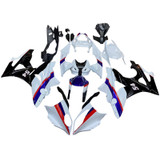 2009-2014 BMW S1000RR Injection Fairing Kit Bodywork Plastic ABS #124 Amotopart Fairing