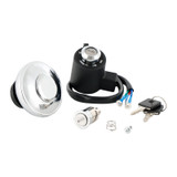 Fuel Filler Cap Ignition Switch For XL 883L/N/R 1200C/CP/N/X XR1200X 1991-2011