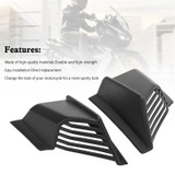 Body Winglet Side Deflector Air Wing Spoiler for HONDA ADV-150 2019-2022 Black