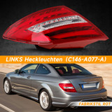 Left Tail Light Rear Lamp For Mercedes Benz W204 C250 C300 C350 C63 2011-2014