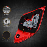 Right Tail Light 2049060604 For Mercedes Benz W204 C250 C300 C350 C63 2011-2014