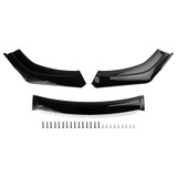 Toyota Corolla Camry Sienna 86 Scion FR-S All Models All Models Front Bumper Lip Body Kit Gloss Black & White Generic
