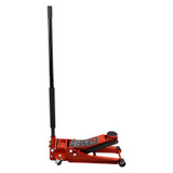 Aluminum Steel 3 Ton Floor Jack With Dual Pistons Quick Lift Pump Lift Car Auto Vehicles