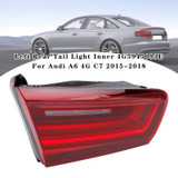 2015-2018 Audi A6 4G C7 Left Rear Tail Light Inner 4G5945093E Generic