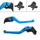 2017-2022 KYMCO AK550 Racing Brake & Clutch Levers Blue Generic